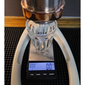 Mini coffee scale ชั่งและจับเวลาใช้กับ flair, robot ,rok ได้